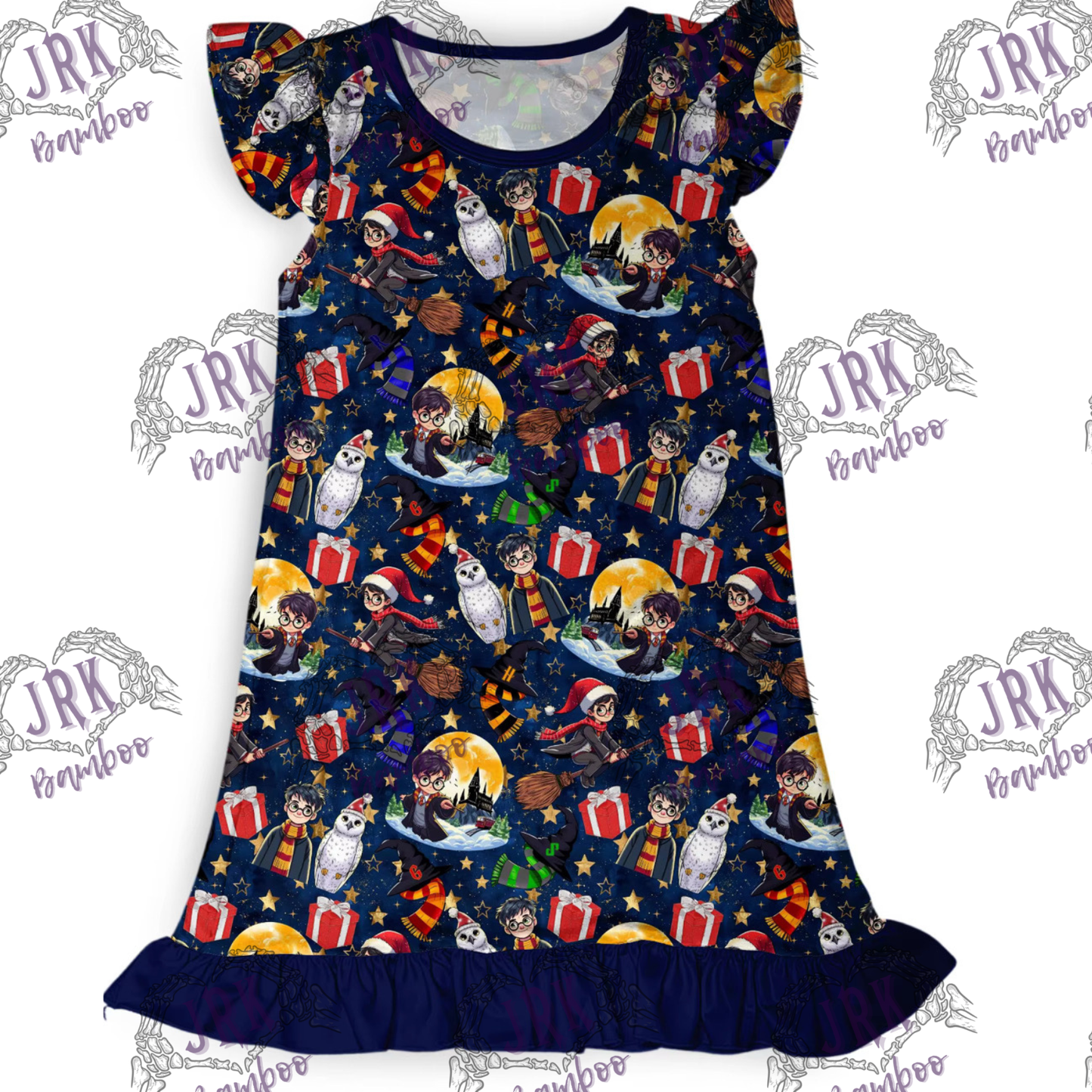 Wizard Christmas - Flutter sleeve twirl