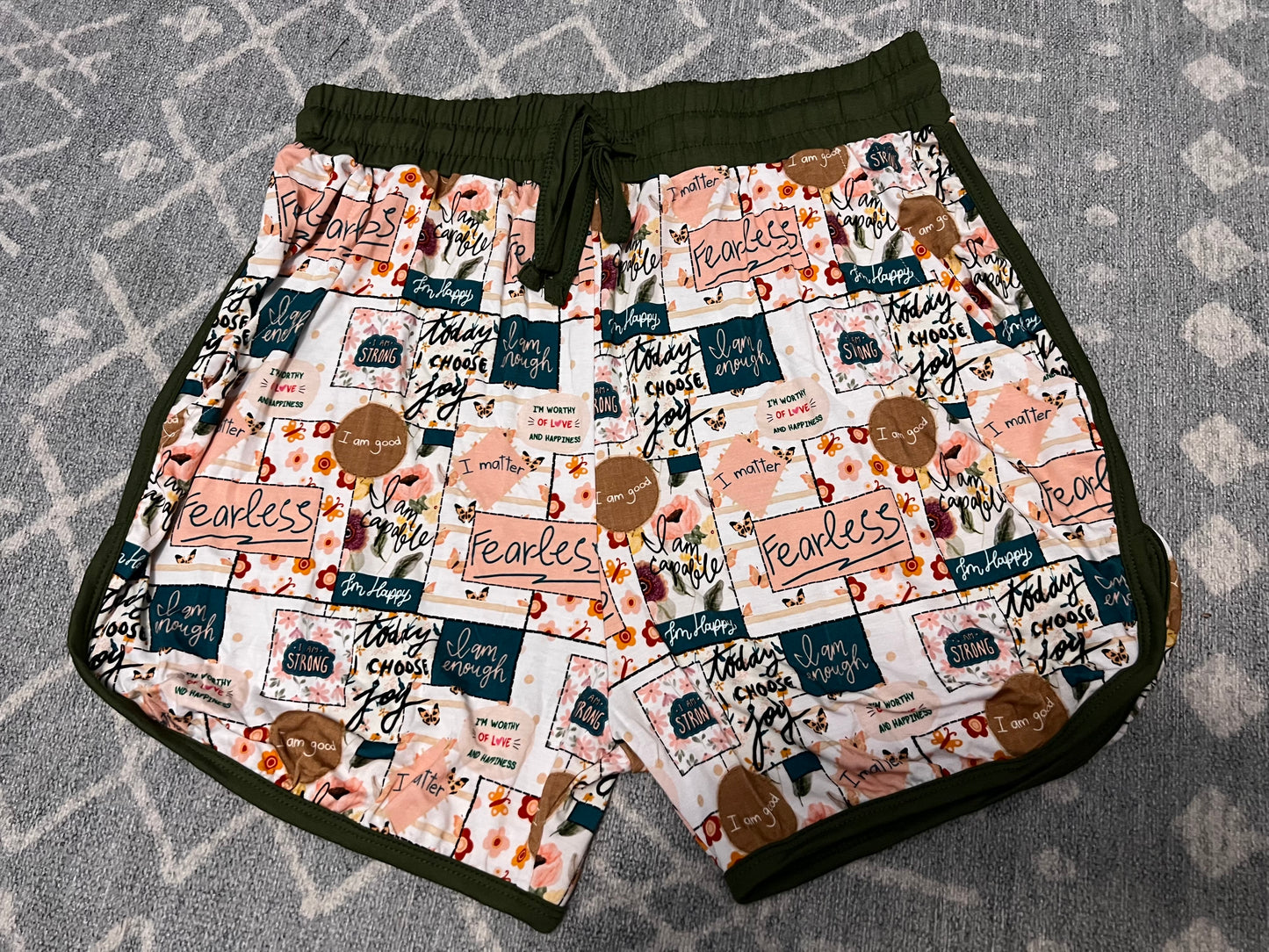 Affirmations Woman's Shorts