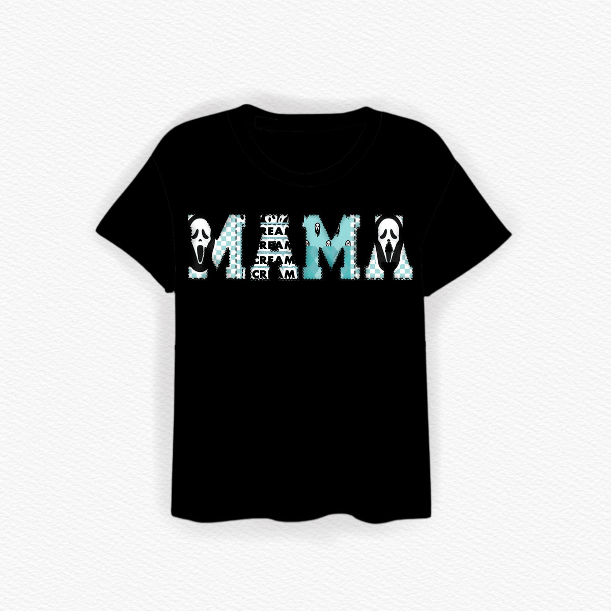 Blue GF Bamboo Embroidered MAMA Shirt