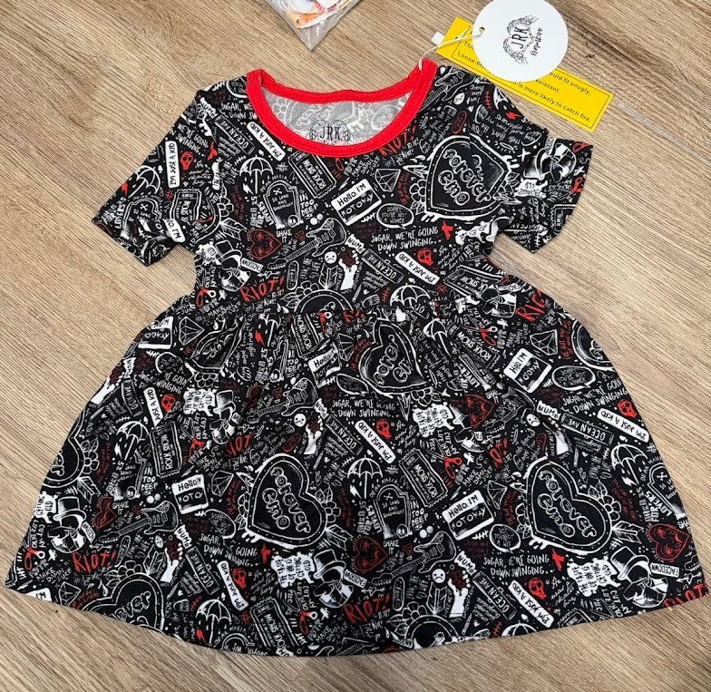 Forever Emo Twirl Dress