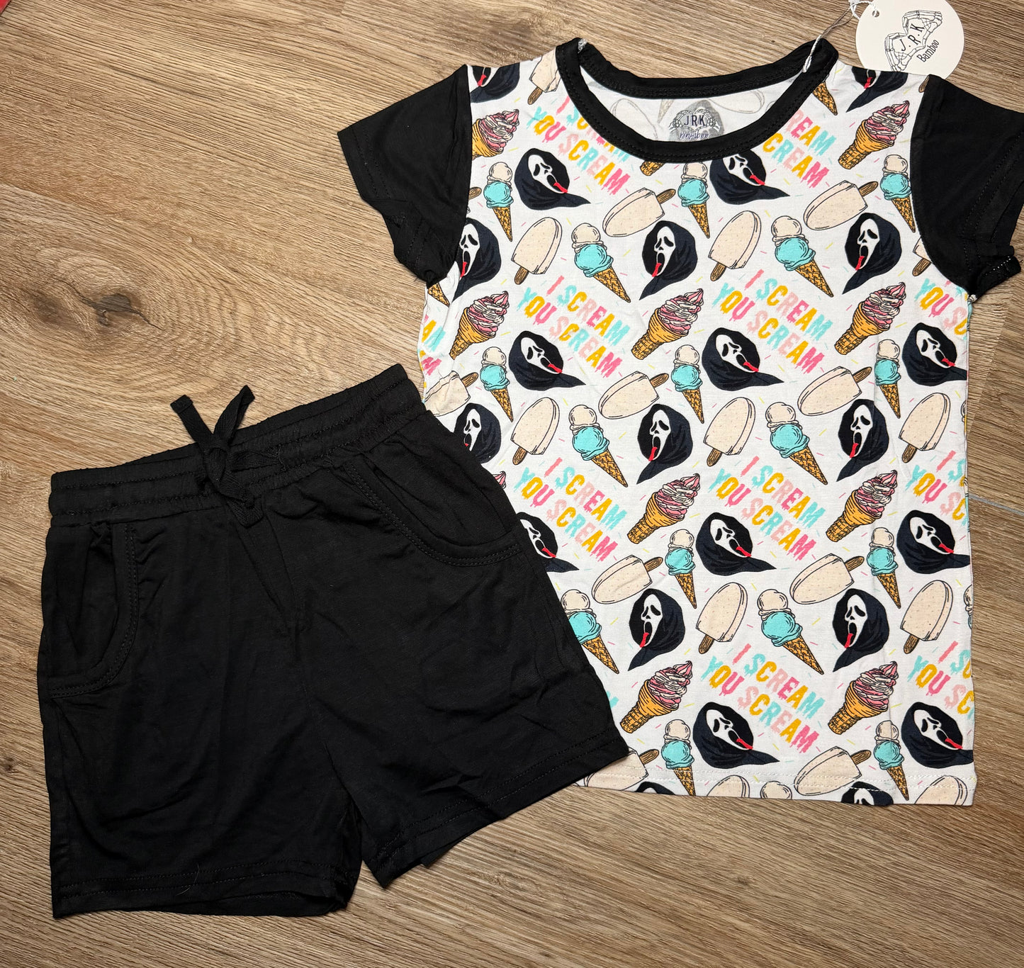 Ice Scream, You Scream - Tee & Shorts Set