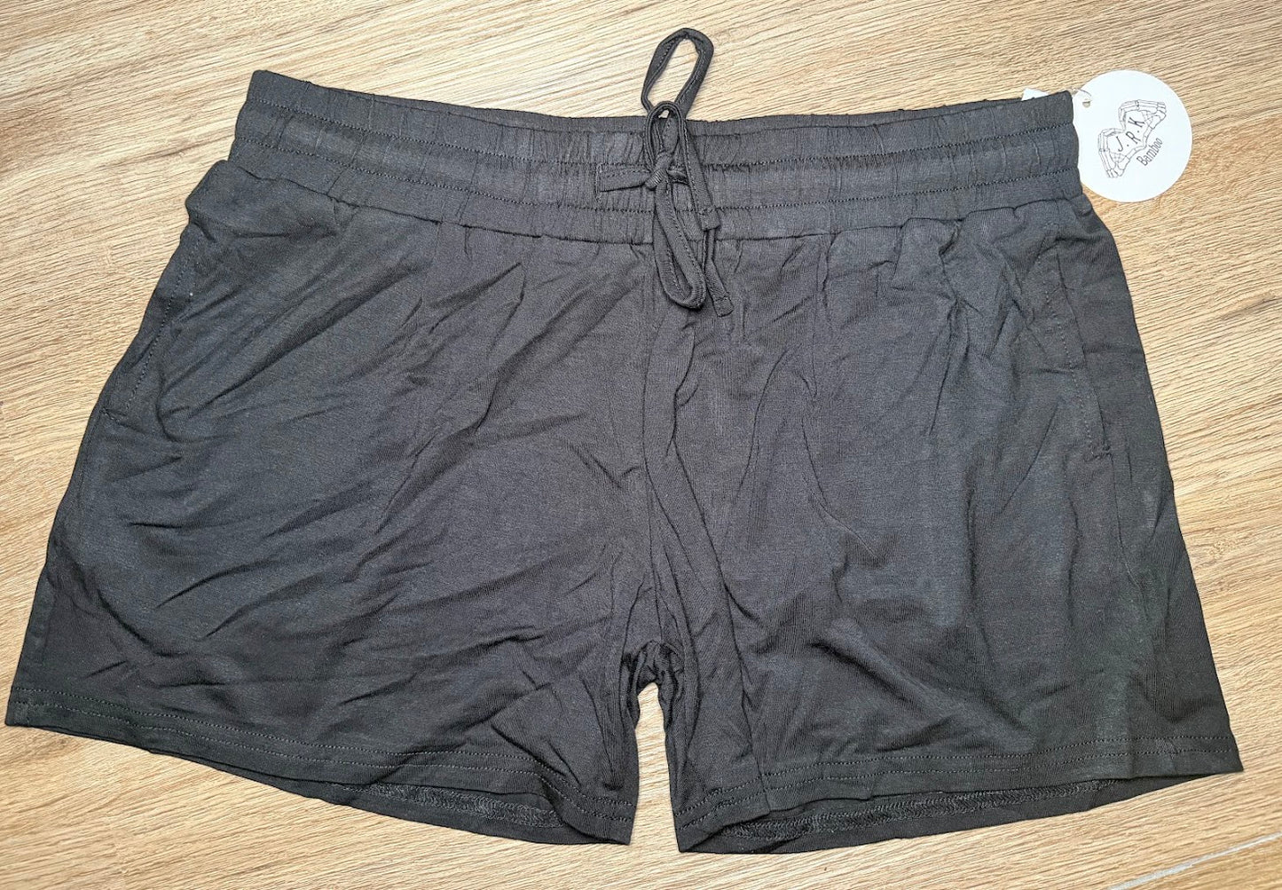 Solid Black - Woman's Shorts