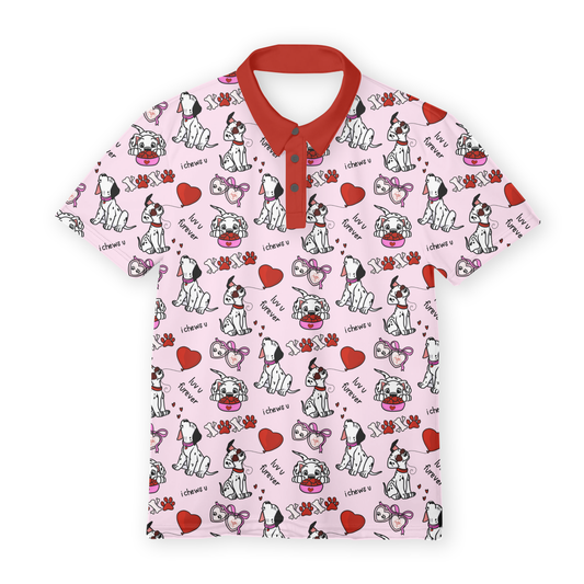 Furever Love Boy's Polo