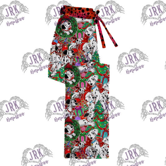 Christmas Pups - Straight Leg