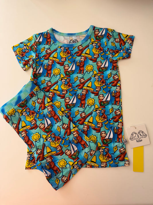 Bananas and Big Adventures - Sleeve and Shorts Set