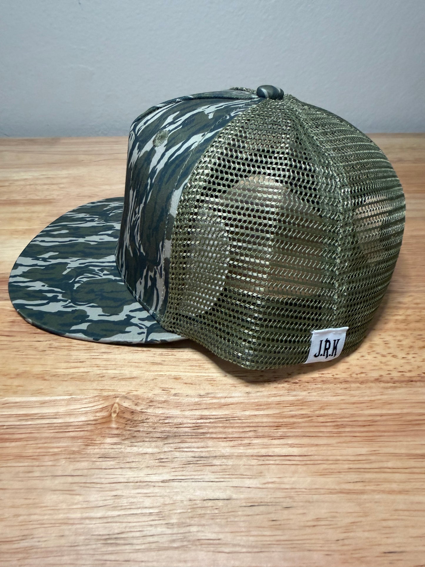 Children Bottomland Camo Trucker Hat
