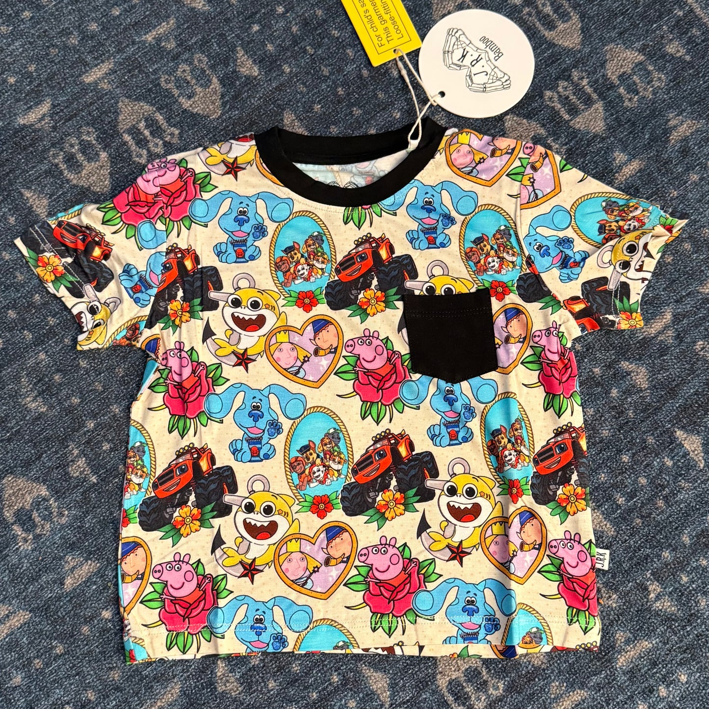 Toddler Mash Up Pocket Tee
