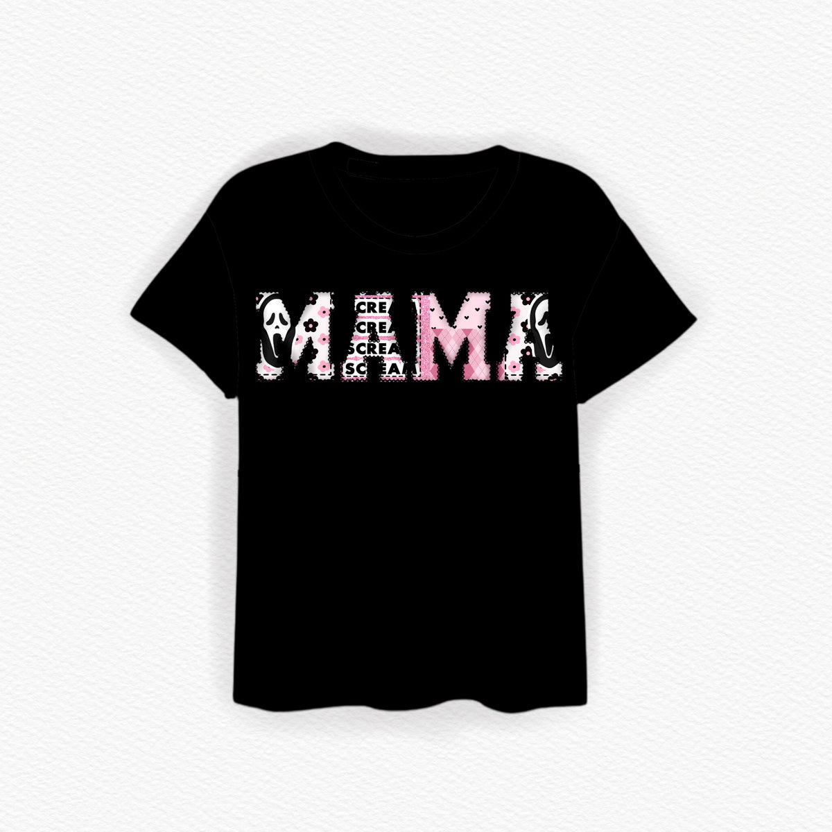 Pink GF Bamboo Embroidered MAMA Shirt