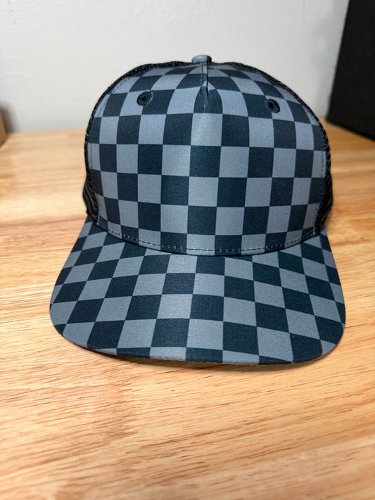 Children Checks Trucker Hat