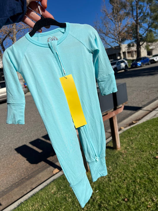 Solid Zippy - Light Blue