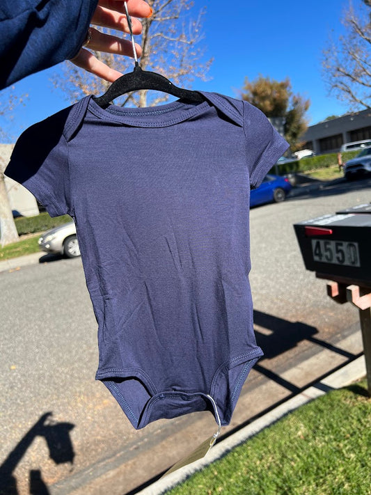 Solid Bodysuit - Navy