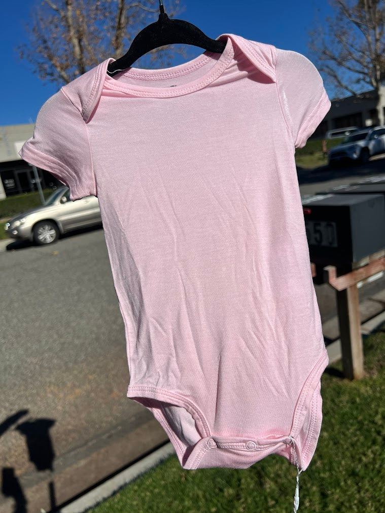 Solid Bodysuit - Light Pink