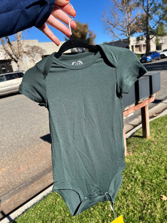 Solid Bodysuit - Forrest Green