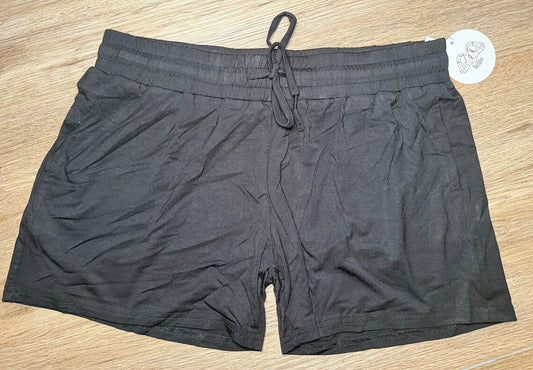 Solid Black - Woman's Shorts