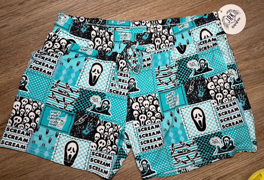 Blue Scream - Woman's Shorts