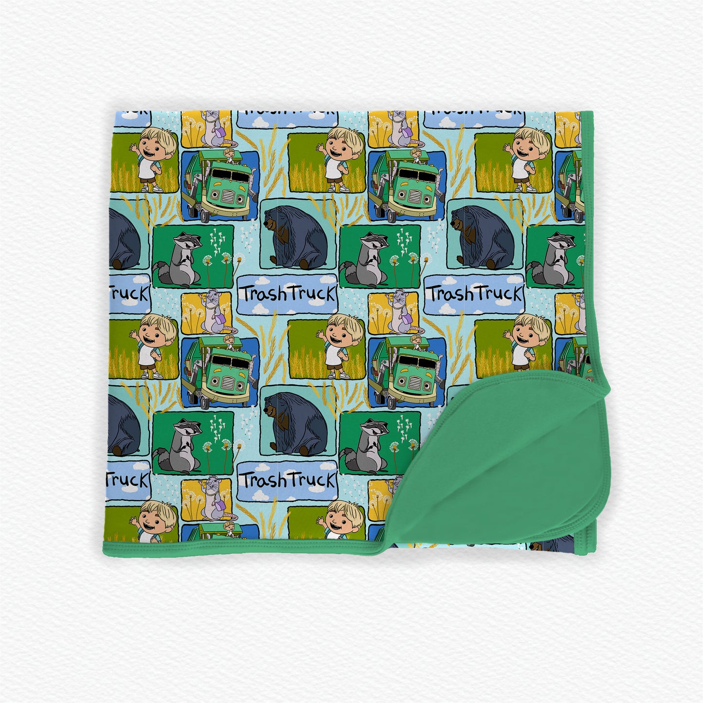 Trash Truck Blanket