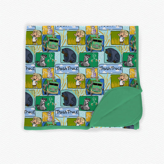 Trash Truck Blanket